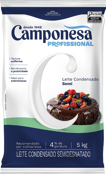 LEITE CONDENSADO CAMPONESA 5KG