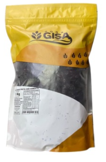 UVA PASSA PRETA S SEMENTE DONA GISA 1KG