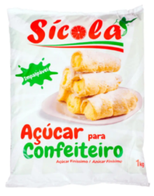 ACUCAR CONFEITEIRO SICOLA 1KG