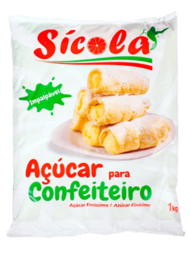 ACUCAR CONFEITEIRO SICOLA 1KG