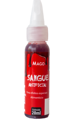 SANGUE ARTIFICIAL VERMELHO MAGO 20ML