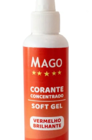 CORANTE SOFTGEL MAGO VERMELHO BRILHA 60G