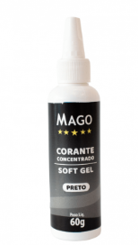 CORANTE SOFTGEL MAGO PRETO 60G