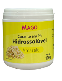 CORANTE EM PO MAGO AMARELO 100G