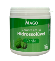 CORANTE EM PO MAGO VERDE 100G