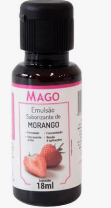 EMULSAO SABORIZANTE MAGO MORANGO 18ML