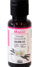 EMULSAO SABORIZANTE MAGO BAUNILHA 18ML