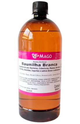 ESSENCIA MAGO BAUNILHA BRANCA 960ML