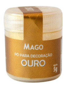 PO P DECORAR MAGO OURO 5G
