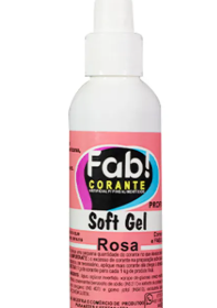 CORANTE SOFT GEL FAB ROSA 25G