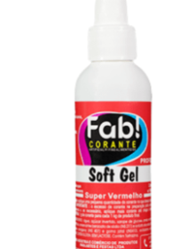 CORANTE SOFT GEL FAB SUPER VERMELHO 25G