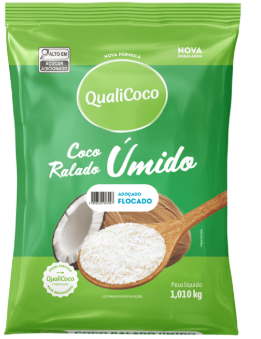 COCO FLOCOS UMIDO QUALICOCO PCT 1,01KG
