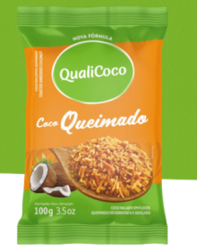 COCO RALADO QUEIMADO PCT100G FD24X1