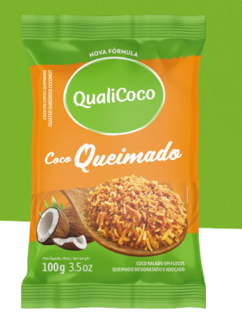 COCO RALADO QUEIMADO PCT100G FD24X1