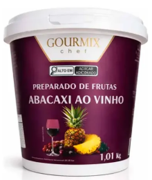 POLPA ABACAXI AO VINHO GOURMIX 4,1KG