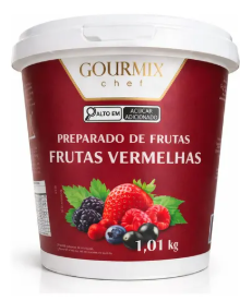 POLPA FRUTAS VERMELHAS GOURMIX 4,1KG