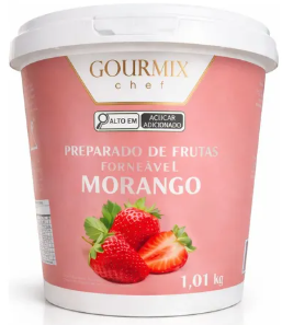 POLPA MORANGO GOURMIX 1,01KG
