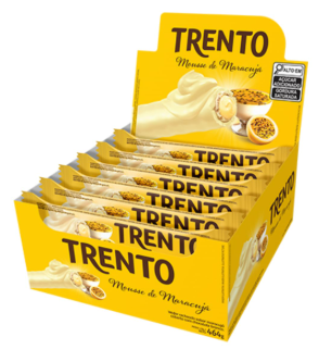 TRENTO WAFER MOUSSE DE MARACUJA 16X29G