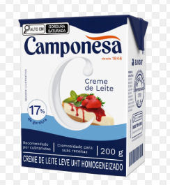 CREME DE LEITE UHT CAMPONESA 17_ 200G