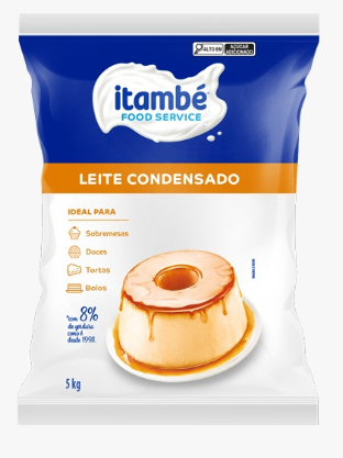 LEITE CONDENSADO ITAMBE INTEGRAL 5KG