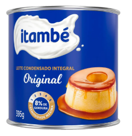LEITE CONDENSADO ITAMBE INTEGR. LATA395G
