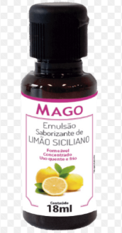 EMULSAO SABORIZ MAGO LIMAO SICILIAN 18ML