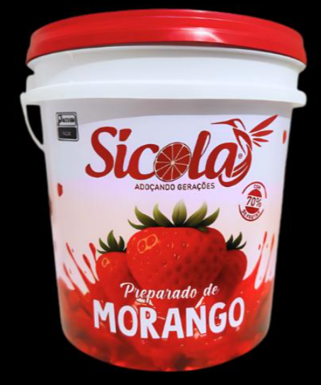 POLPA RECHEIO MORANGO SICOLA BD 4,1KG