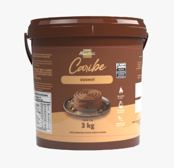 CREME CACAU C  AMENDOIM CARIB DUONUT 3KG