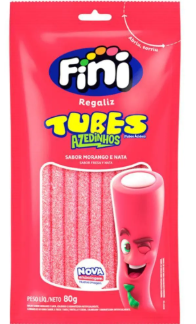 FINI TUBES MORANGO 80G